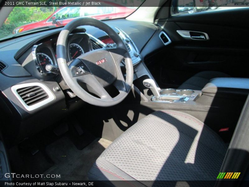 Steel Blue Metallic / Jet Black 2011 GMC Terrain SLE