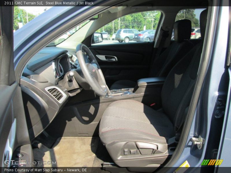 Steel Blue Metallic / Jet Black 2011 GMC Terrain SLE