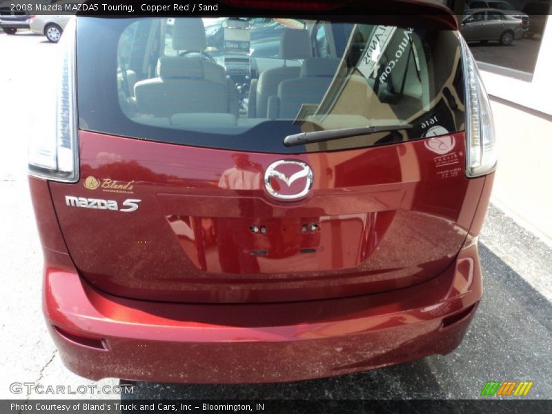 Copper Red / Sand 2008 Mazda MAZDA5 Touring