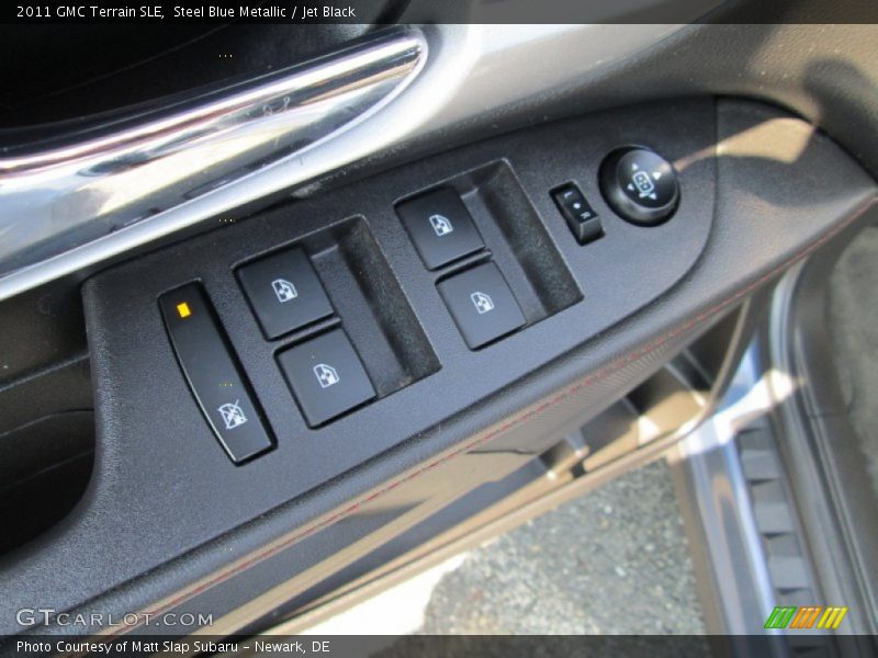 Steel Blue Metallic / Jet Black 2011 GMC Terrain SLE