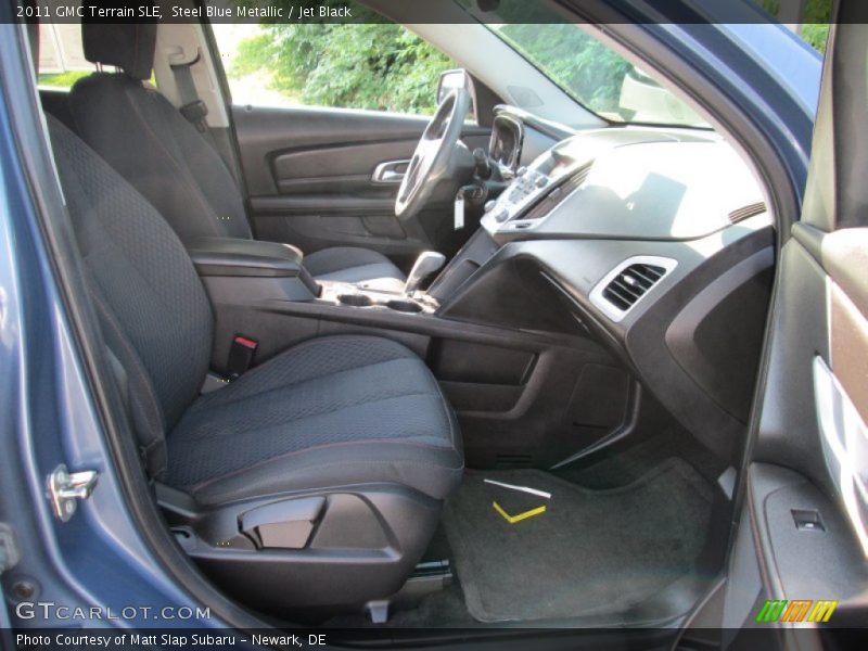 Steel Blue Metallic / Jet Black 2011 GMC Terrain SLE