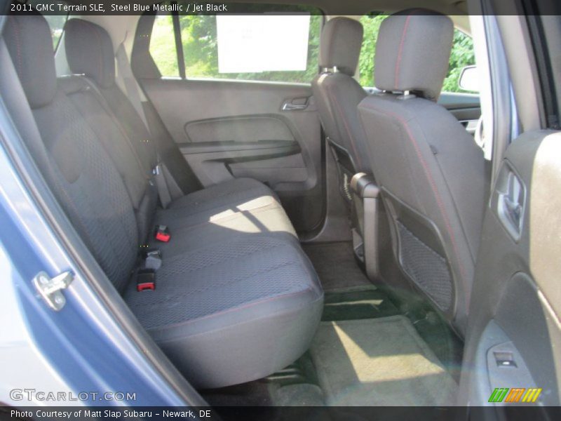 Steel Blue Metallic / Jet Black 2011 GMC Terrain SLE