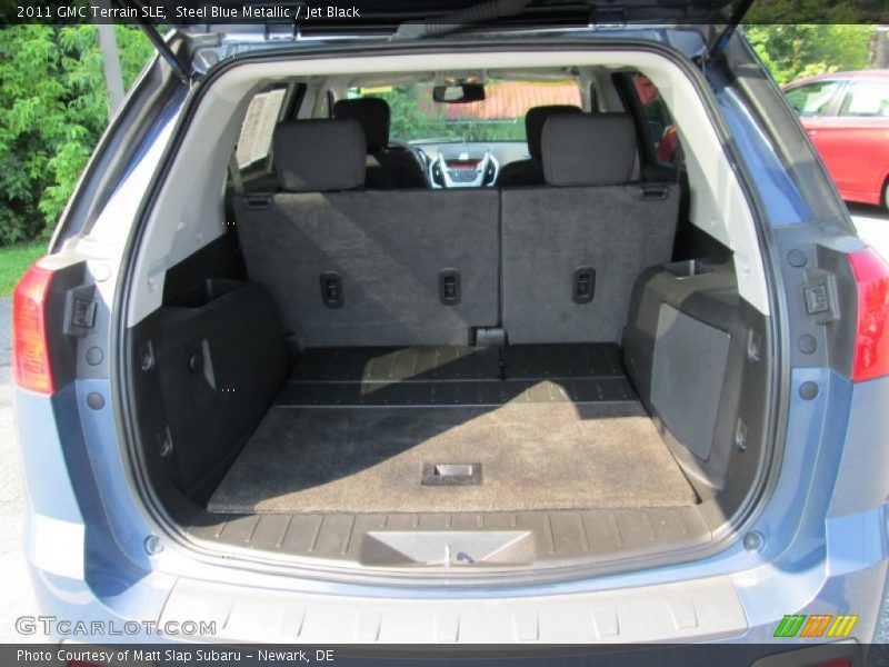 Steel Blue Metallic / Jet Black 2011 GMC Terrain SLE