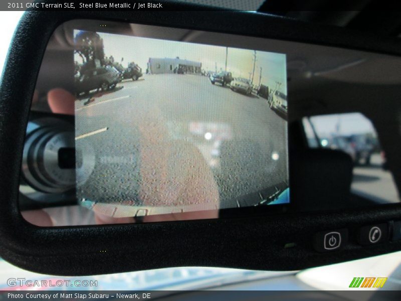 Steel Blue Metallic / Jet Black 2011 GMC Terrain SLE