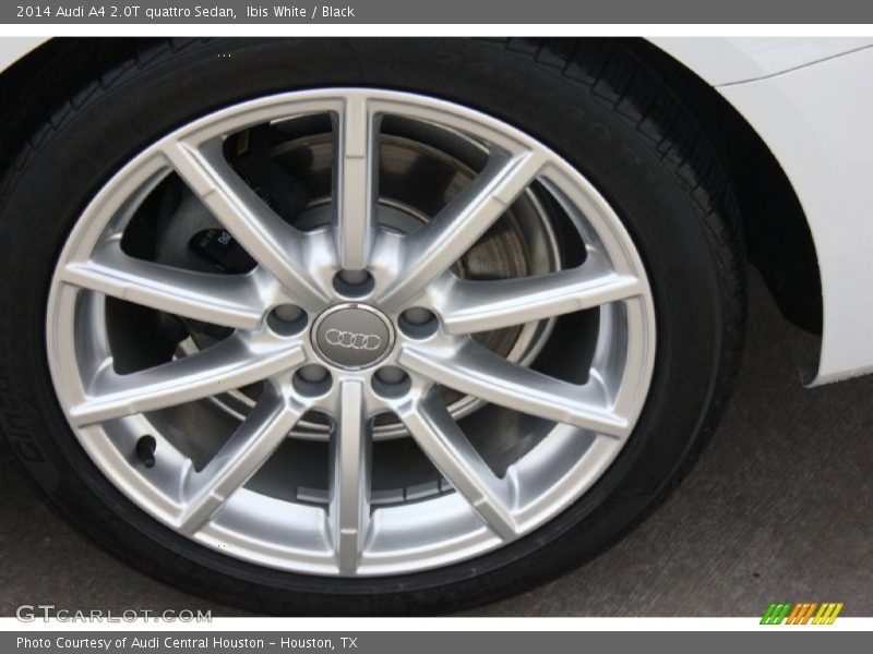 Ibis White / Black 2014 Audi A4 2.0T quattro Sedan