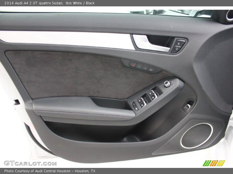 Ibis White / Black 2014 Audi A4 2.0T quattro Sedan