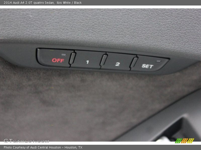 Ibis White / Black 2014 Audi A4 2.0T quattro Sedan