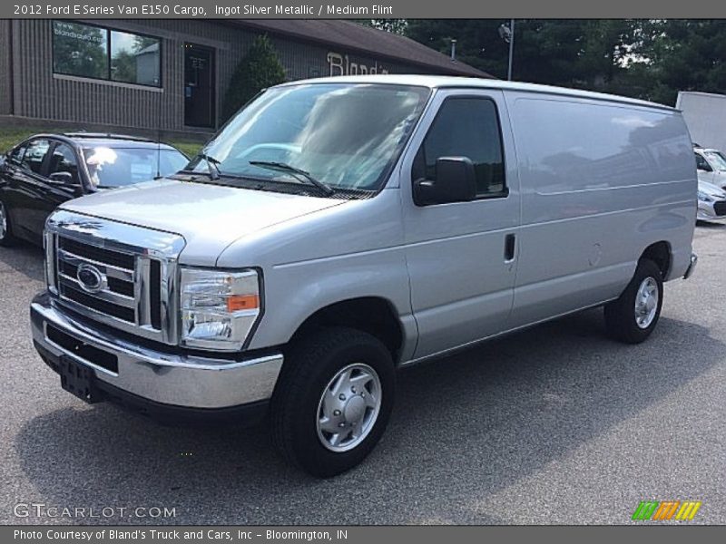 Ingot Silver Metallic / Medium Flint 2012 Ford E Series Van E150 Cargo
