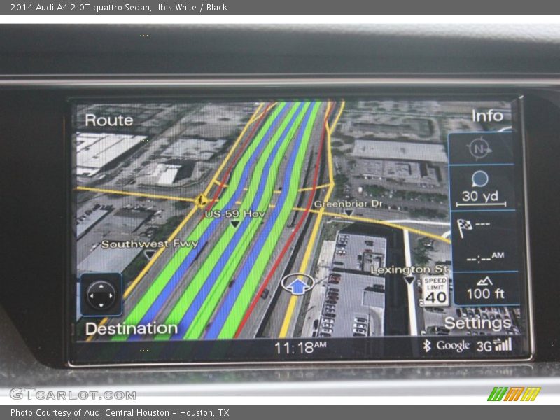 Ibis White / Black 2014 Audi A4 2.0T quattro Sedan