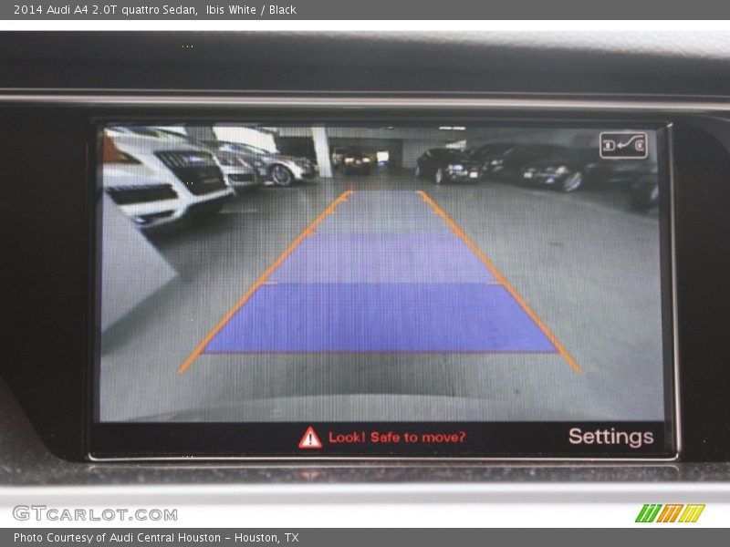 Ibis White / Black 2014 Audi A4 2.0T quattro Sedan
