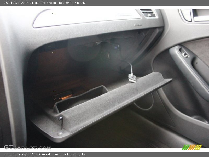 Ibis White / Black 2014 Audi A4 2.0T quattro Sedan