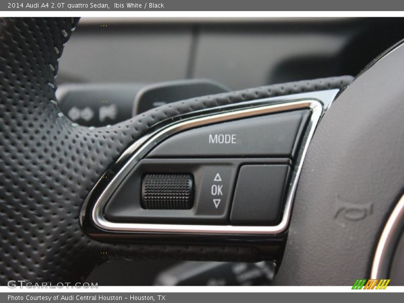 Ibis White / Black 2014 Audi A4 2.0T quattro Sedan