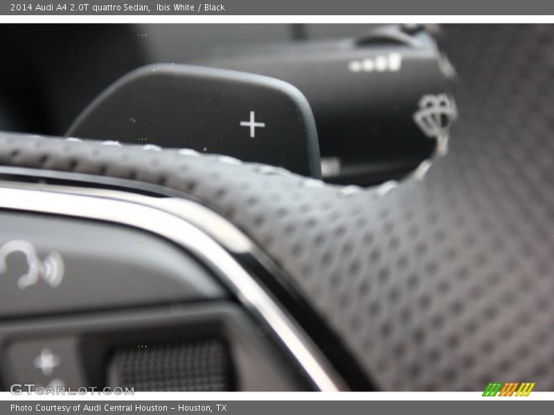 Ibis White / Black 2014 Audi A4 2.0T quattro Sedan