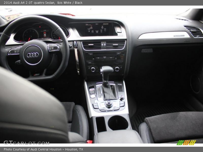 Ibis White / Black 2014 Audi A4 2.0T quattro Sedan
