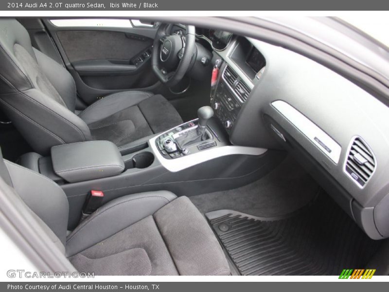 Ibis White / Black 2014 Audi A4 2.0T quattro Sedan