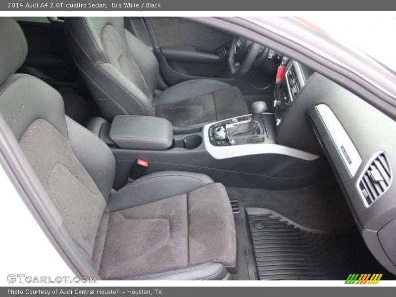 Ibis White / Black 2014 Audi A4 2.0T quattro Sedan