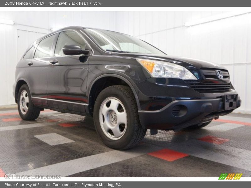 Nighthawk Black Pearl / Ivory 2008 Honda CR-V LX