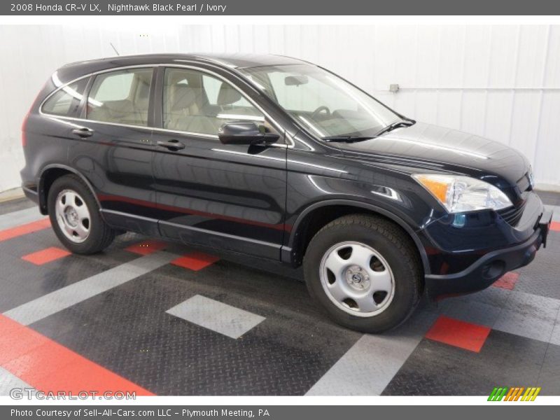 Nighthawk Black Pearl / Ivory 2008 Honda CR-V LX