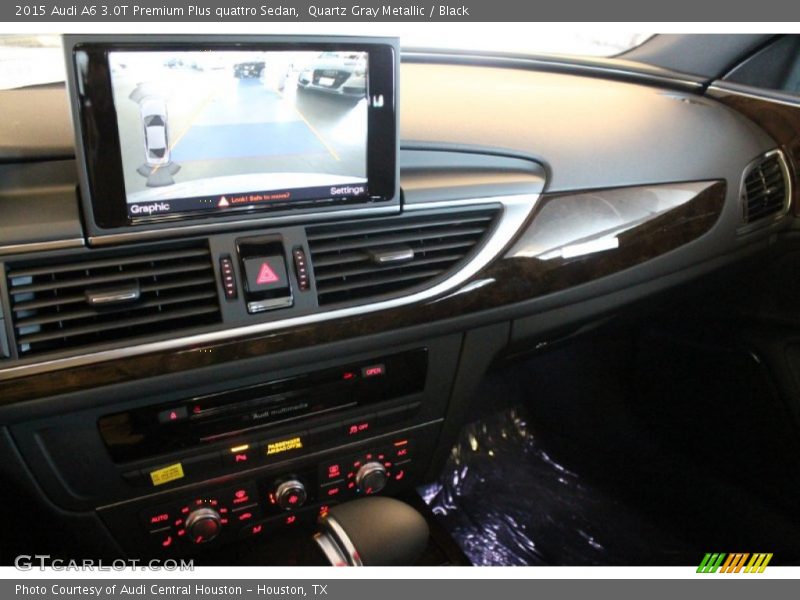Quartz Gray Metallic / Black 2015 Audi A6 3.0T Premium Plus quattro Sedan