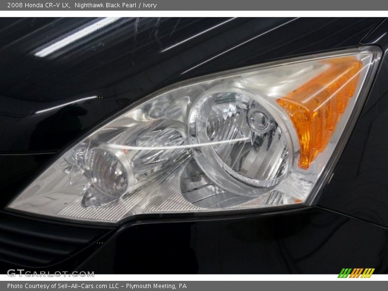 Nighthawk Black Pearl / Ivory 2008 Honda CR-V LX