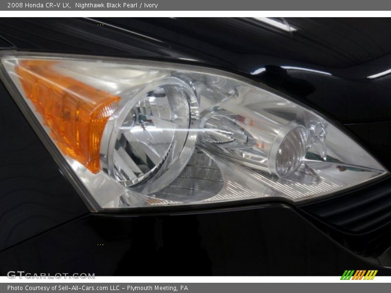 Nighthawk Black Pearl / Ivory 2008 Honda CR-V LX