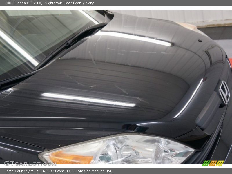 Nighthawk Black Pearl / Ivory 2008 Honda CR-V LX