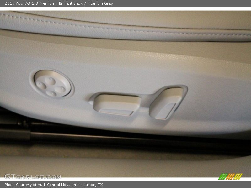 Brilliant Black / Titanium Gray 2015 Audi A3 1.8 Premium