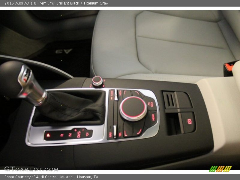 Brilliant Black / Titanium Gray 2015 Audi A3 1.8 Premium