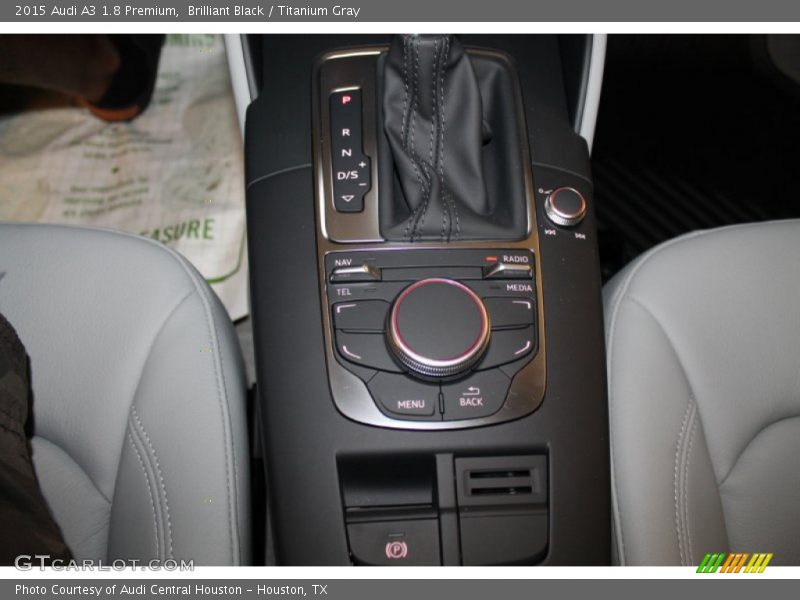 Brilliant Black / Titanium Gray 2015 Audi A3 1.8 Premium