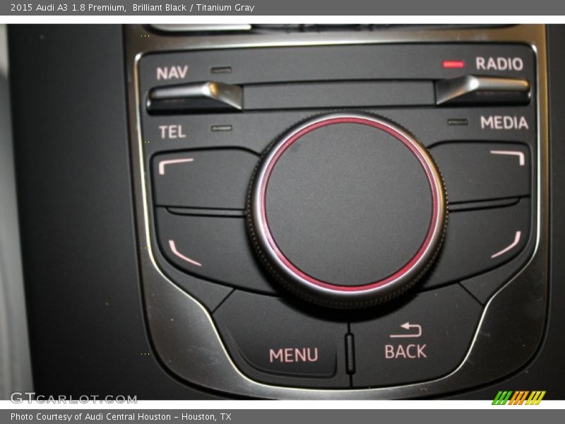 Brilliant Black / Titanium Gray 2015 Audi A3 1.8 Premium