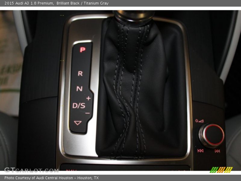 Brilliant Black / Titanium Gray 2015 Audi A3 1.8 Premium