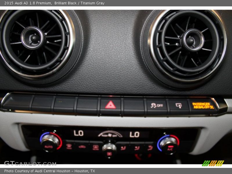 Brilliant Black / Titanium Gray 2015 Audi A3 1.8 Premium