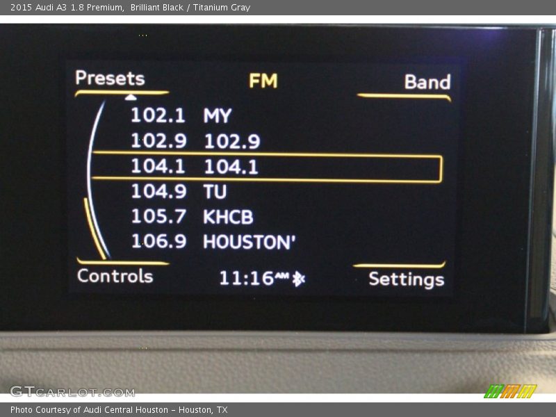 Brilliant Black / Titanium Gray 2015 Audi A3 1.8 Premium