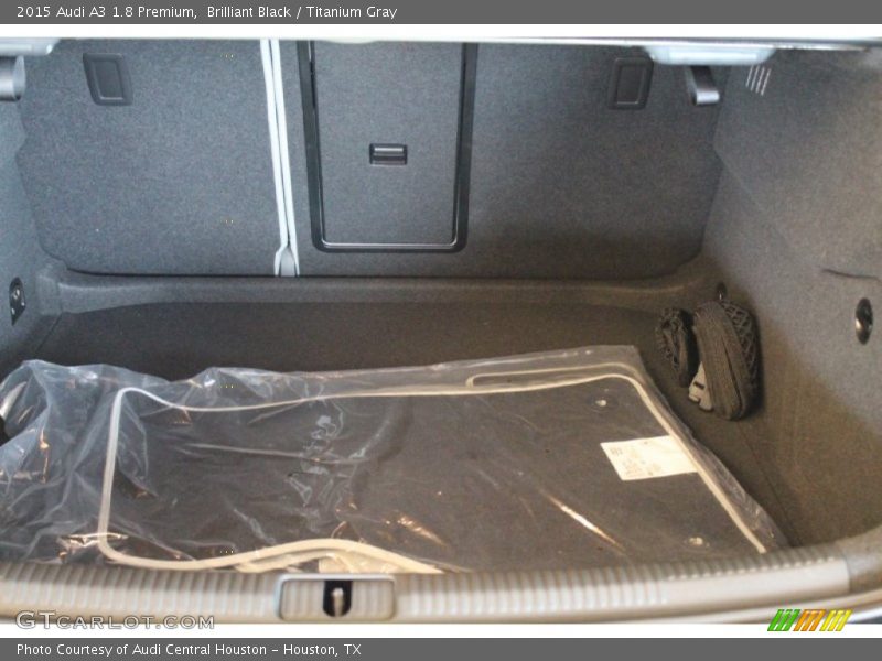 Brilliant Black / Titanium Gray 2015 Audi A3 1.8 Premium