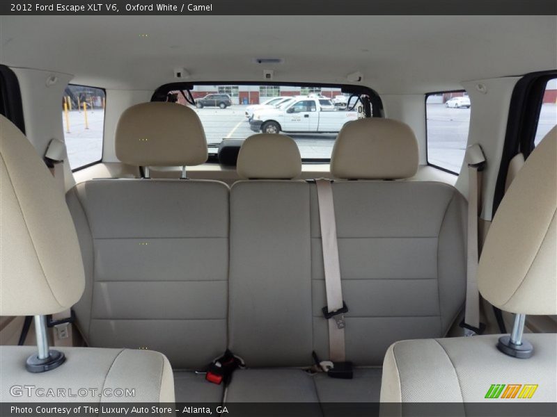 Oxford White / Camel 2012 Ford Escape XLT V6