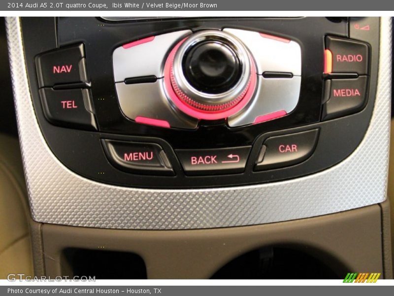 Ibis White / Velvet Beige/Moor Brown 2014 Audi A5 2.0T quattro Coupe