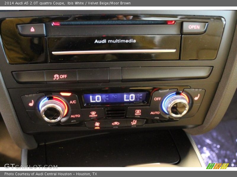 Ibis White / Velvet Beige/Moor Brown 2014 Audi A5 2.0T quattro Coupe