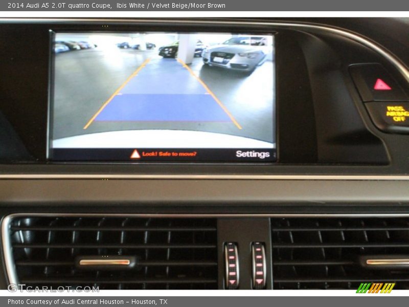 Ibis White / Velvet Beige/Moor Brown 2014 Audi A5 2.0T quattro Coupe