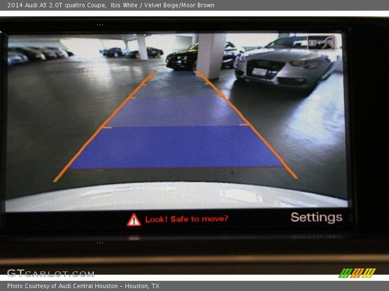Ibis White / Velvet Beige/Moor Brown 2014 Audi A5 2.0T quattro Coupe