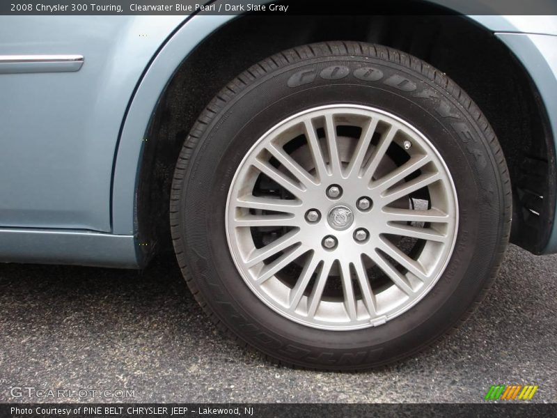 Clearwater Blue Pearl / Dark Slate Gray 2008 Chrysler 300 Touring