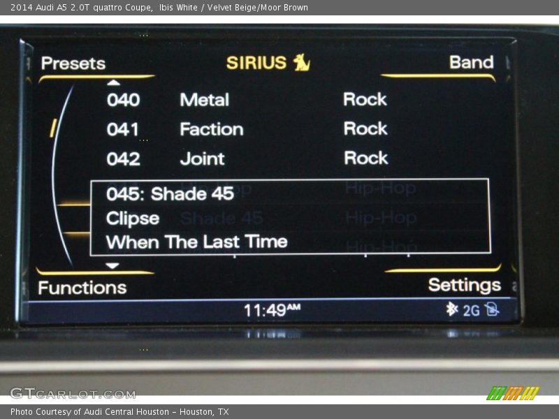 Ibis White / Velvet Beige/Moor Brown 2014 Audi A5 2.0T quattro Coupe