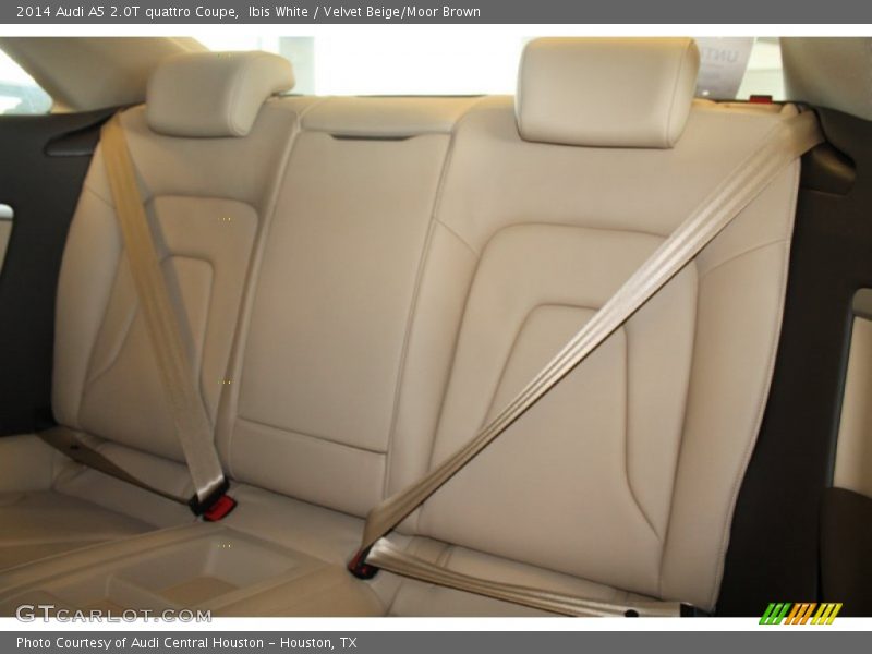 Ibis White / Velvet Beige/Moor Brown 2014 Audi A5 2.0T quattro Coupe