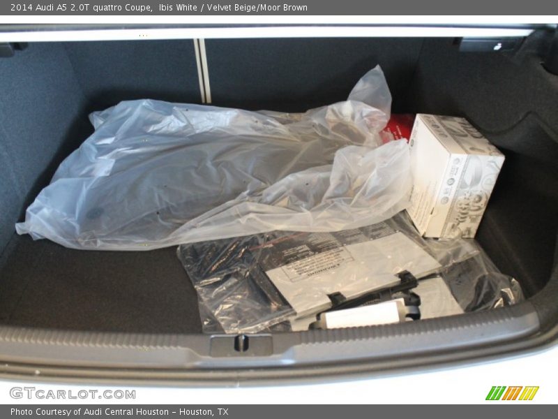 Ibis White / Velvet Beige/Moor Brown 2014 Audi A5 2.0T quattro Coupe