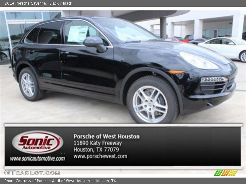 Black / Black 2014 Porsche Cayenne