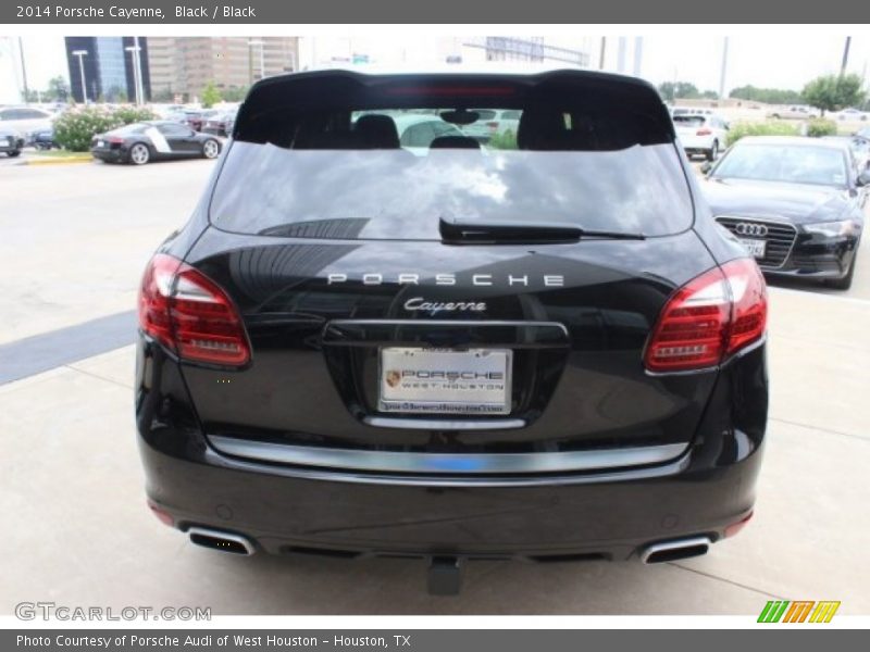 Black / Black 2014 Porsche Cayenne