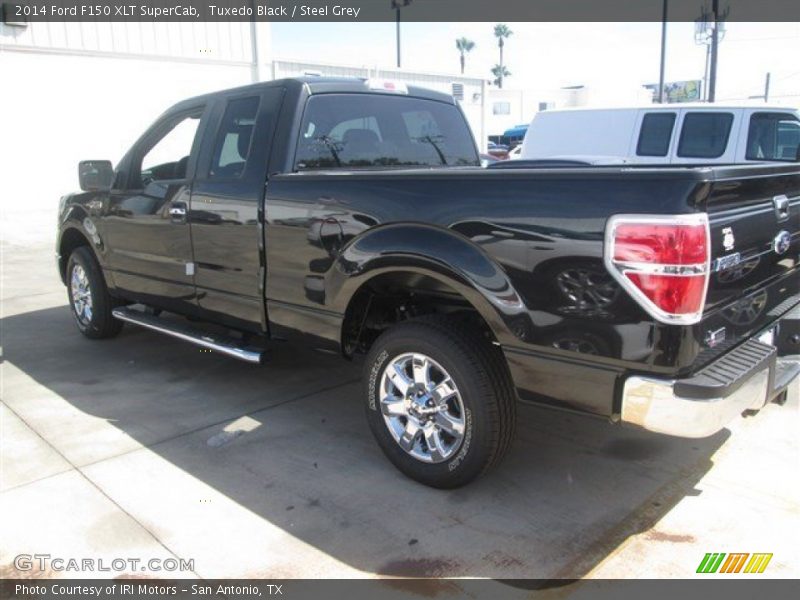 Tuxedo Black / Steel Grey 2014 Ford F150 XLT SuperCab