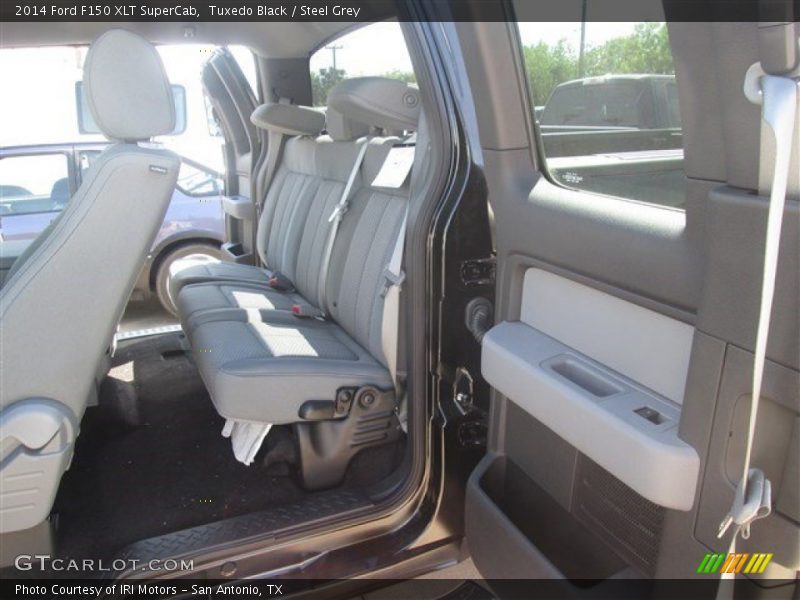 Tuxedo Black / Steel Grey 2014 Ford F150 XLT SuperCab