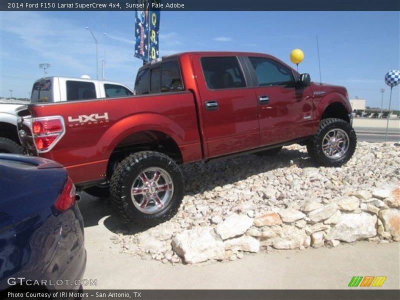 Sunset / Pale Adobe 2014 Ford F150 Lariat SuperCrew 4x4