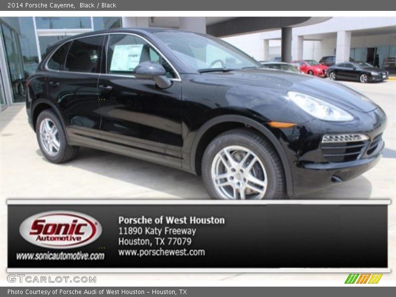 Black / Black 2014 Porsche Cayenne