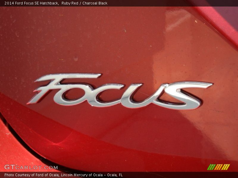 Ruby Red / Charcoal Black 2014 Ford Focus SE Hatchback